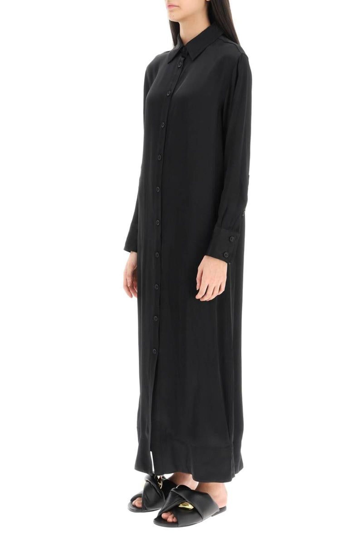 loulou studio shirt dress Loulou Studio White Zena Shirt Dress Loulou Studio