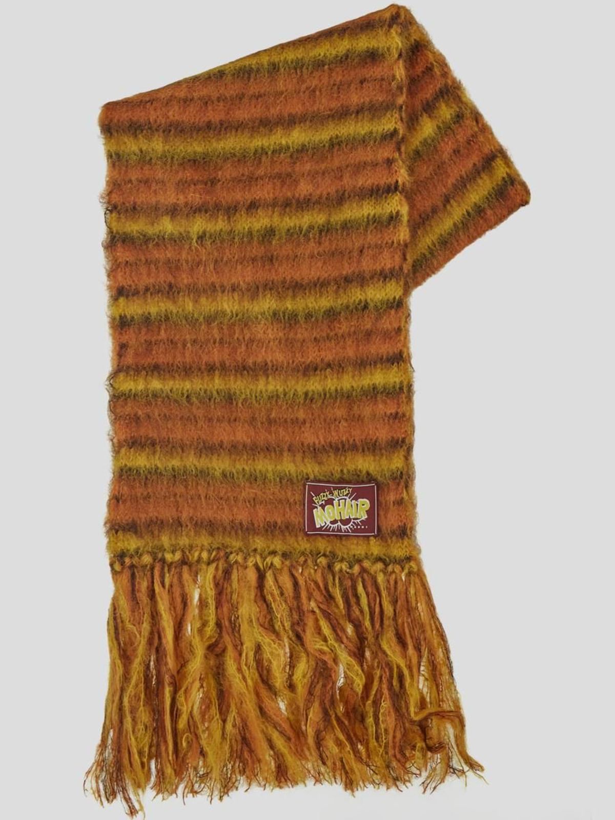 Marni Lobster Brushed Stripes Scarf | Garmentory