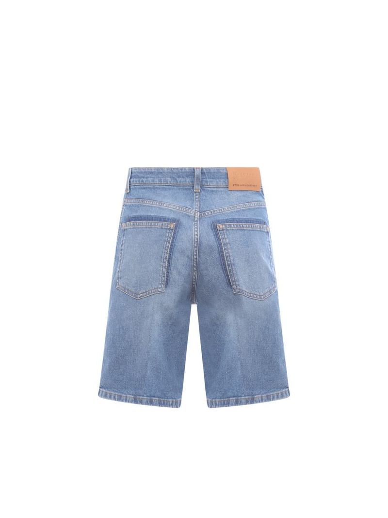 【関税&送料込】Stella Mccartney Denim Bermuda Shorts STELLA MCCARTNEY BERMUDA SHORTS | Garmentory