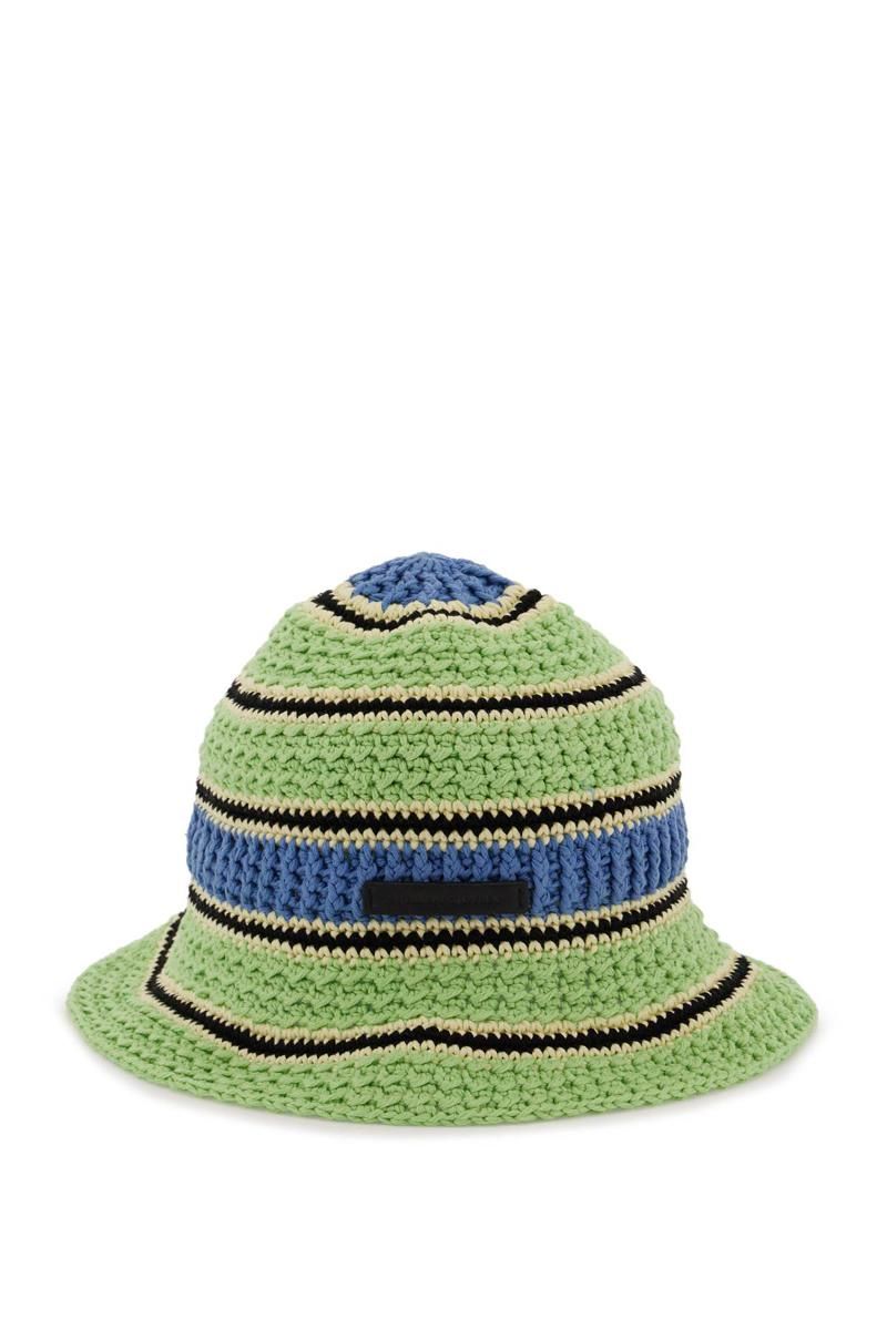 ハット Stella McCartney CROCHET BUCKET HAT (7V0043_WP01643000) Stella Mccartney Crochet Bucket Hat - Women | 7V0043WP01643000