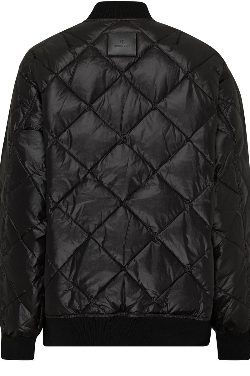 Anine Bing Leo Puffer Jacket - Black | Garmentory