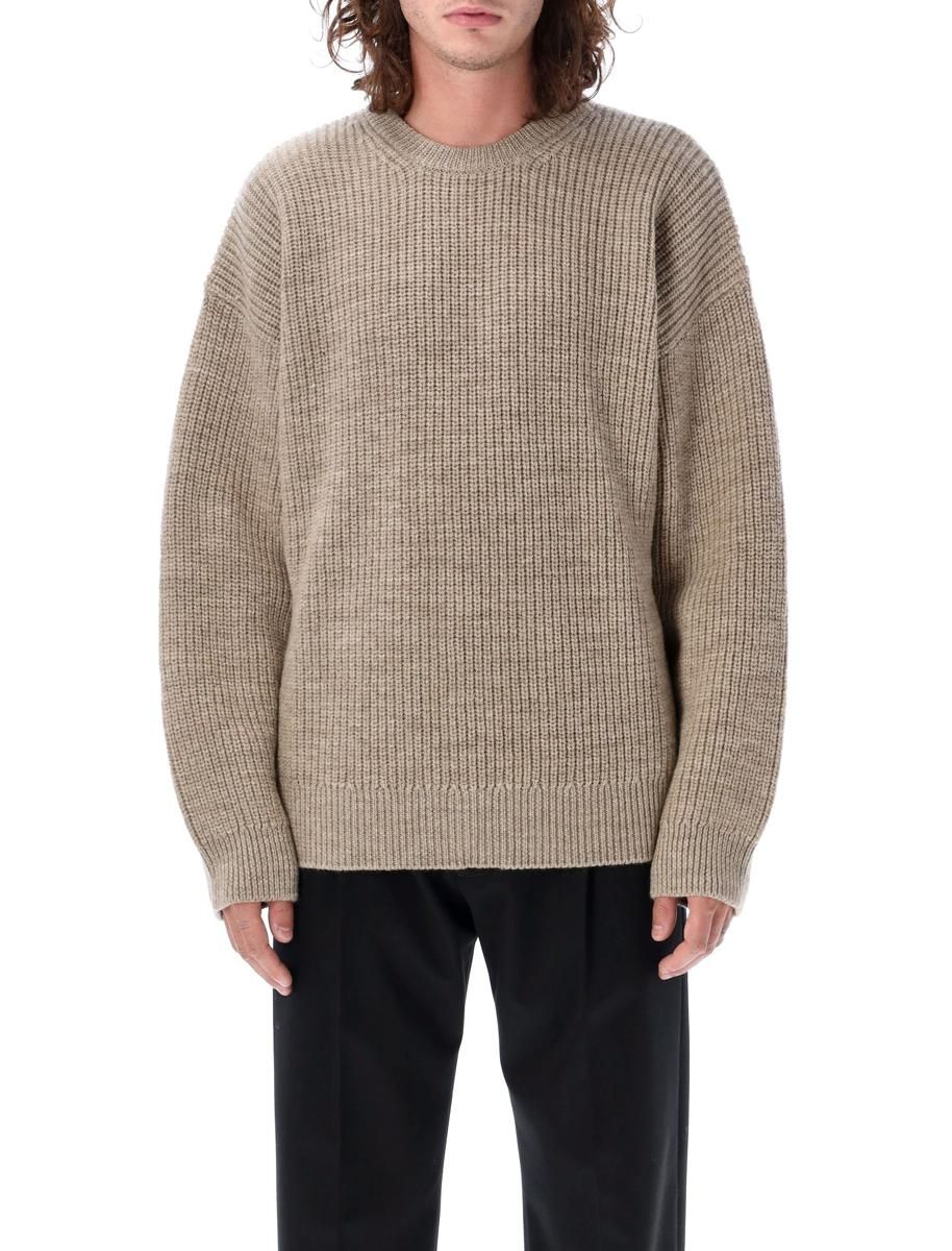 トップス MARINE SERRE Wool & Fluffy Knit Crewneck MARINE-SERRE-Wool-and-fluffy-