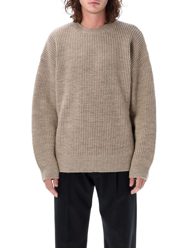 トップス MARINE SERRE Wool & Fluffy Knit Crewneck MARINE SERRE Wool and fluffy knit crewneck | Garmentory