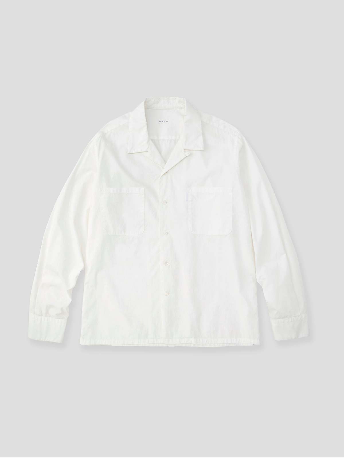 soerte LOOSE H/S OPEN COLLAR SHIRT ホワイト soerte シャツ LOOSE H / S OPEN COLLAR SHIRT (ASSORT)/ルーズ