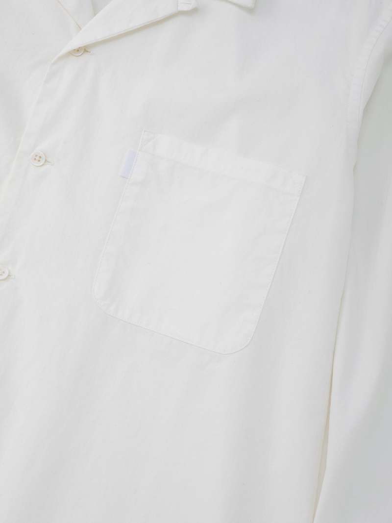 soerte LOOSE H/S OPEN COLLAR SHIRT ホワイト soerte シャツ LOOSE H / S OPEN COLLAR SHIRT (ASSORT)/ルーズ