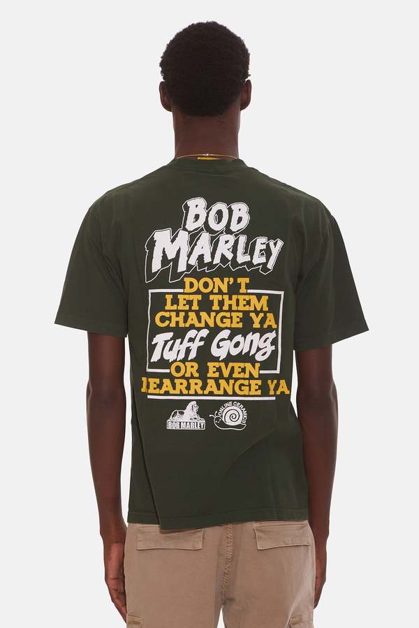 Online Ceramics Change Ya Marley Tee - Ivy Green | Garmentory