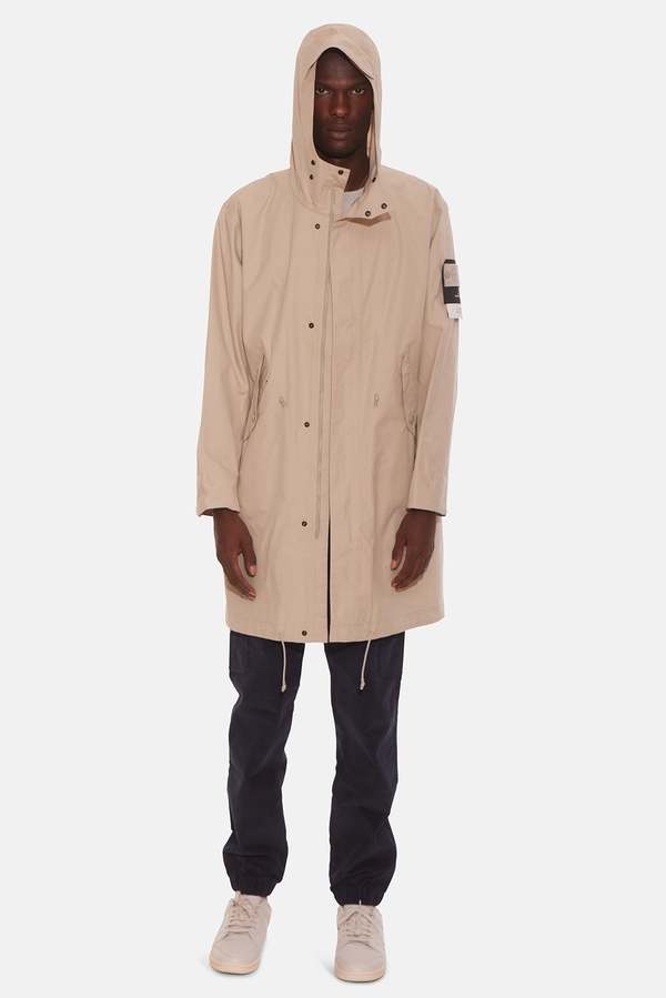 Stone Island Mac Supima 2L Ghost Piece Jacket - Khaki | Garmentory