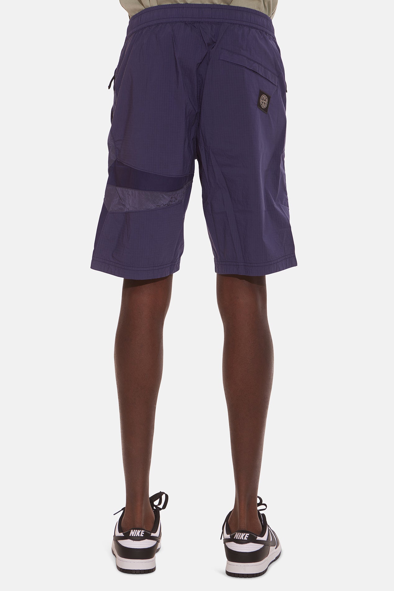 Stanley Ripstop Short Stone Island Nylon Ripstop Star Inlay Shorts - Royal | Garmentory