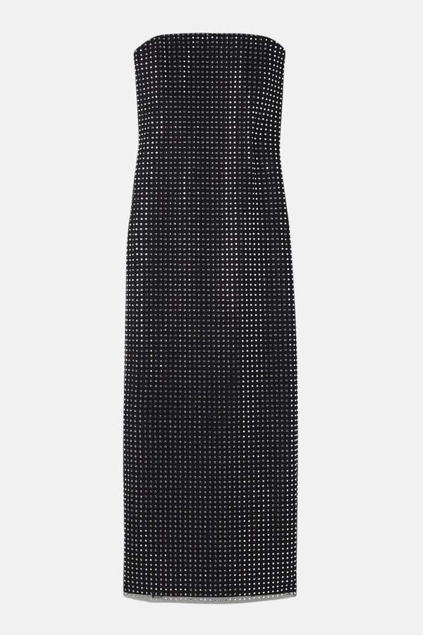 graduation midi dress White Tiered Eyelet Midi Graduation Dress with Buttons White / XSmall