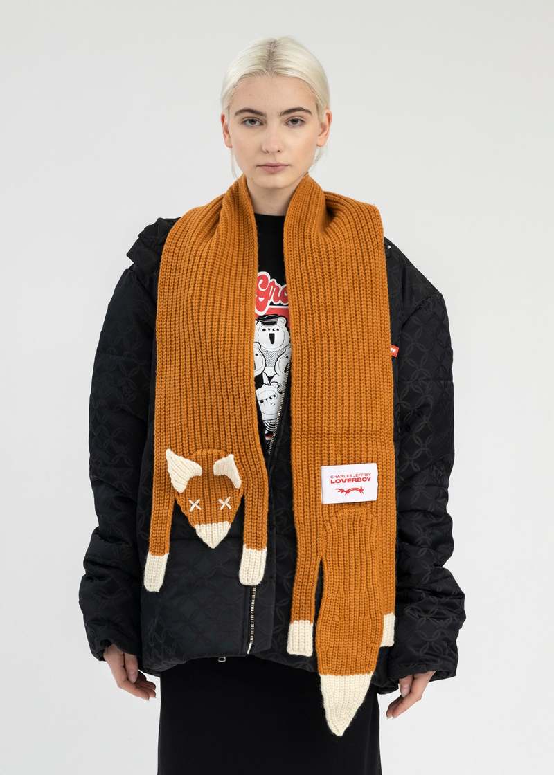 ［Charles Jeffrey LOVERBOY］MOHAIR SCARF Charles Jeffrey LOVERBOY MOHAIR SCARF 【公式通販】