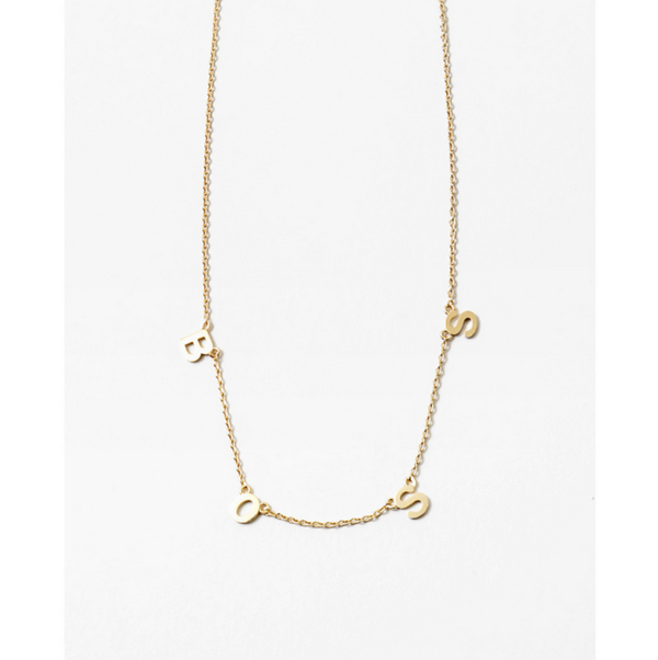 Slate Boss Necklace - Gold/Silver Slate Boss Necklace - Gold/Silver