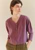Caramel WOMAN CARDIGAN - LILAC - Thumbnail 1