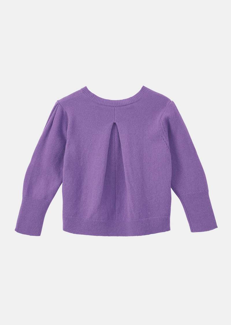 Caramel WOMAN CARDIGAN - LILAC