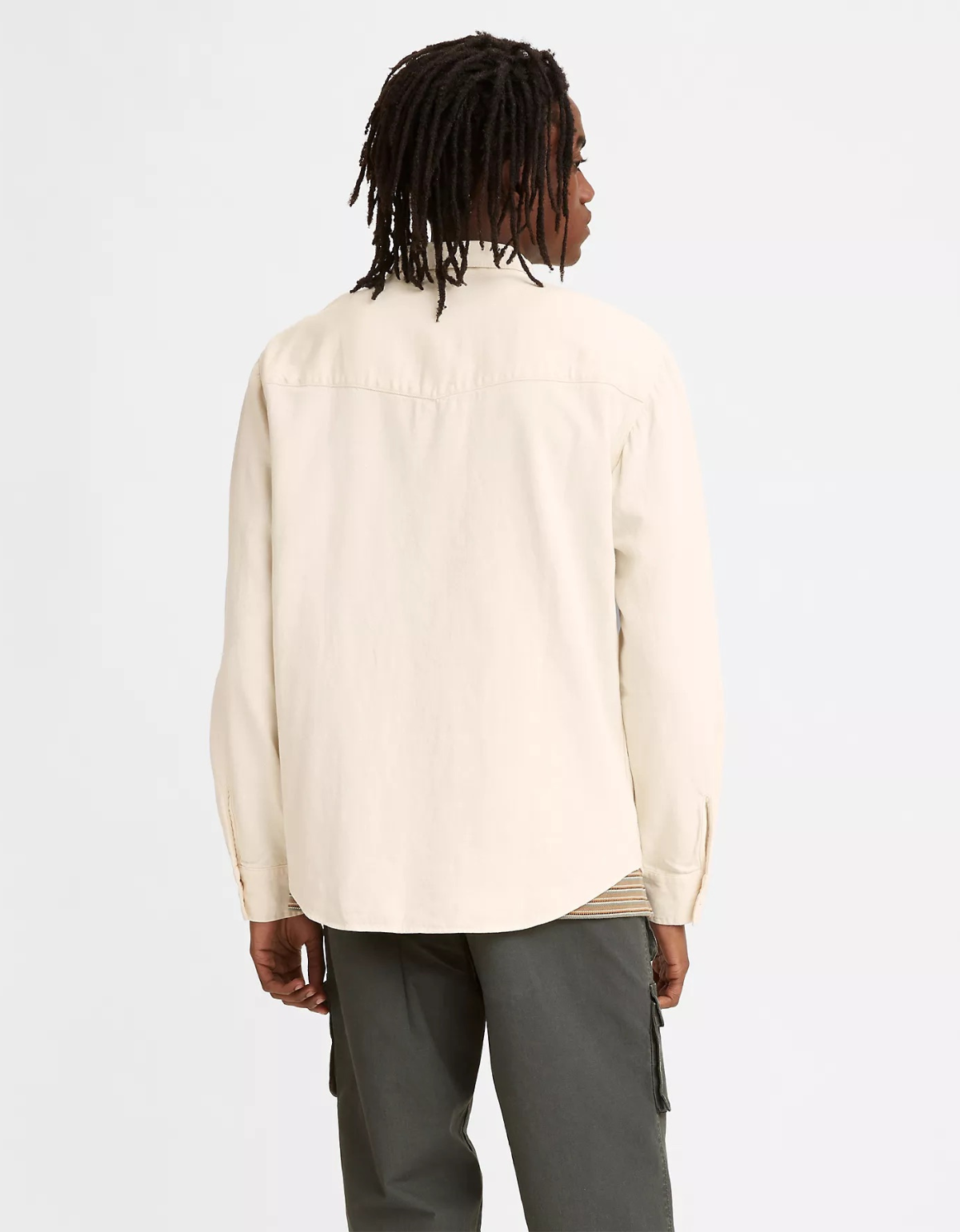 Levi's Relaxed Fit Western Shirt Fresh Ecru Garmentory — free download