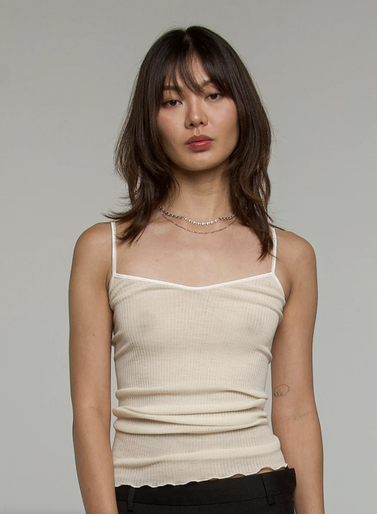 Elle Silk Wool Tank