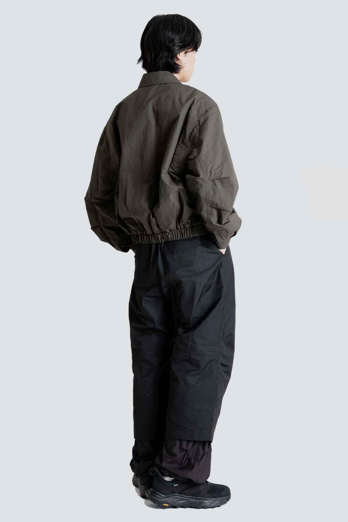 注目の - Jumper Nylon Cotton Padded AMOMENTO Dark Garmentory | Brown ジャケット・アウター