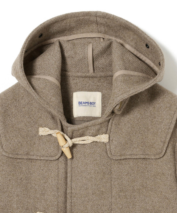 Beams Boy O Mosser Long Duffle Coat - NAVY | Garmentory