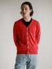 Meticulous Knitwear Woodstock Cardigan - Red - Thumbnail 1