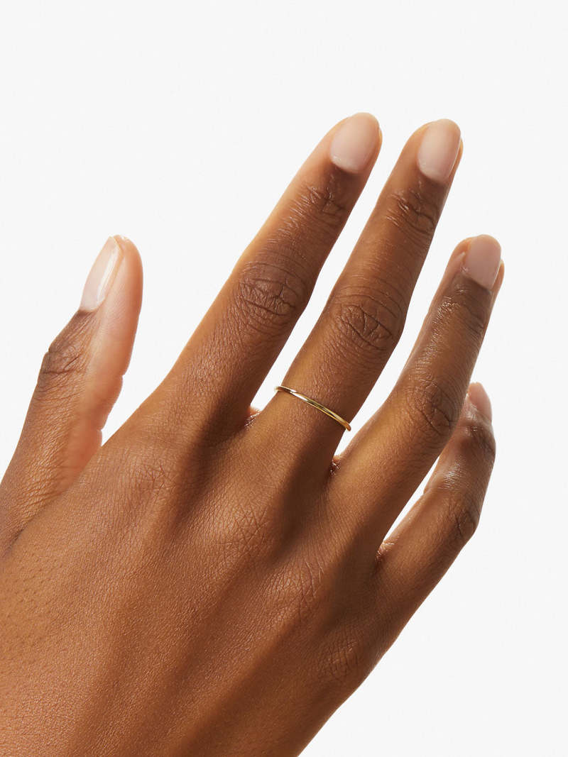 Ana LuisaBand Ring - Stephanie - Gold | Garmentory