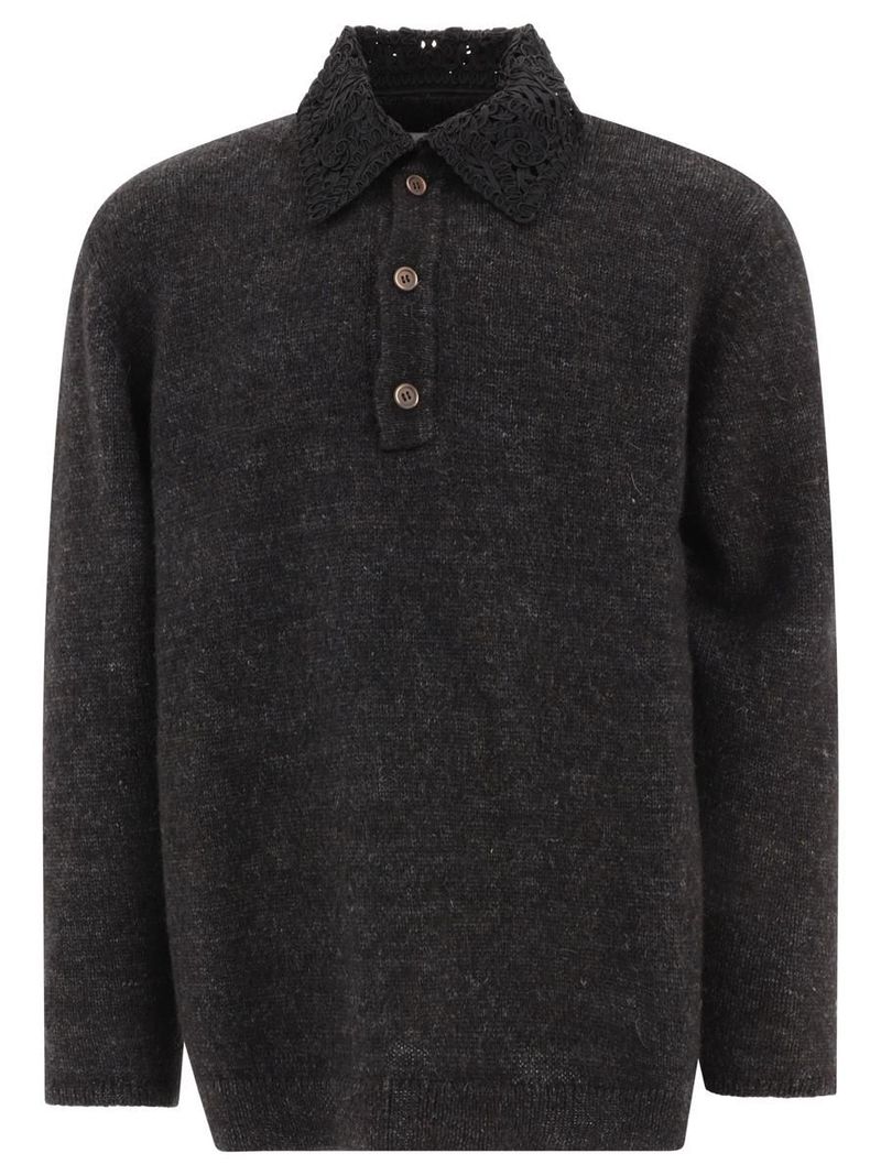 Our Legacy Big Piquet polo shirt - Grey | Garmentory