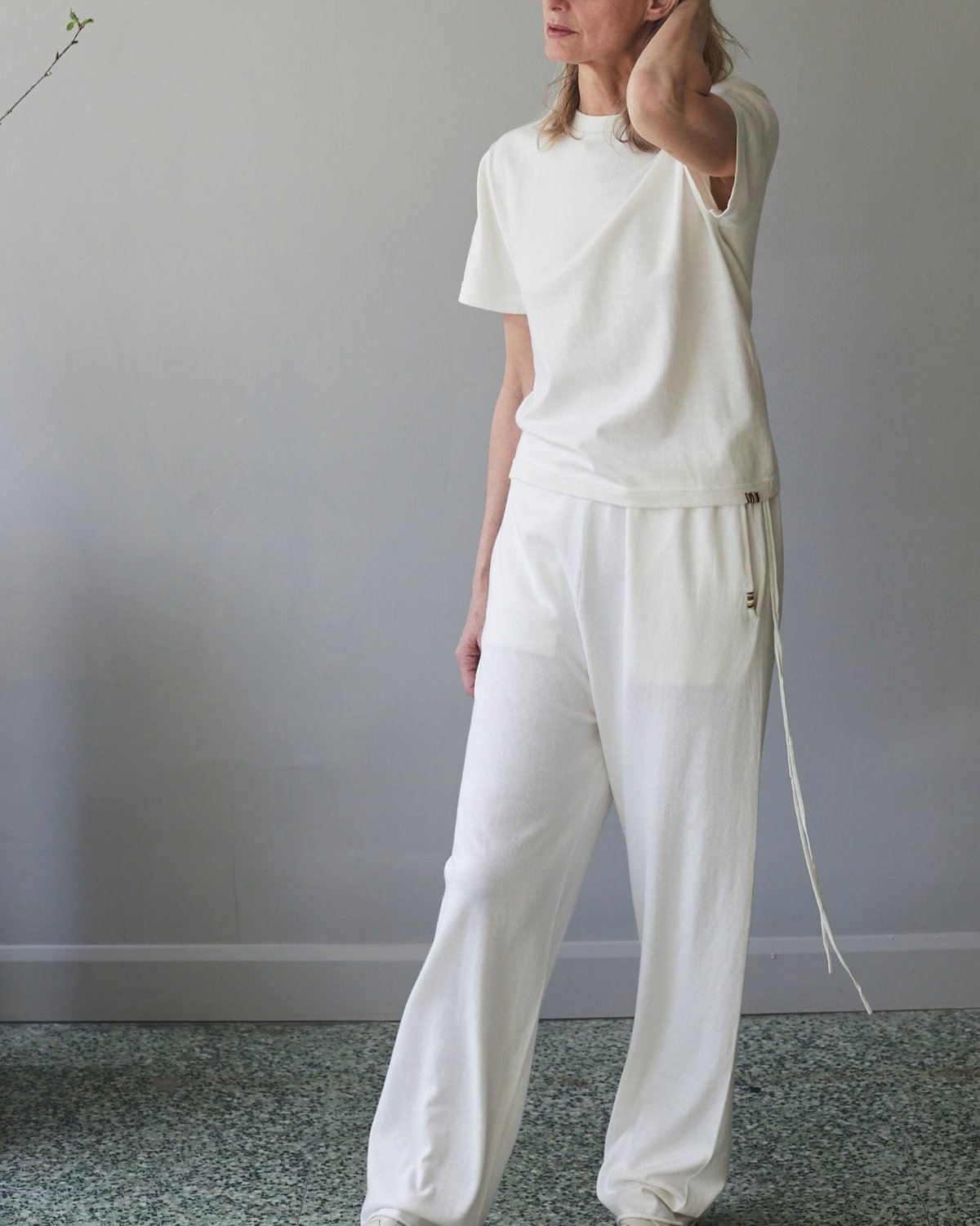 extreme cashmere judoパンツ EXTREME CASHMERE n°278 JUDO PANT IN LAKE | Garmentory