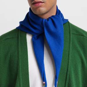 Extreme Cashmere Cashmere Bandana - Primary Blue | Garmentory
