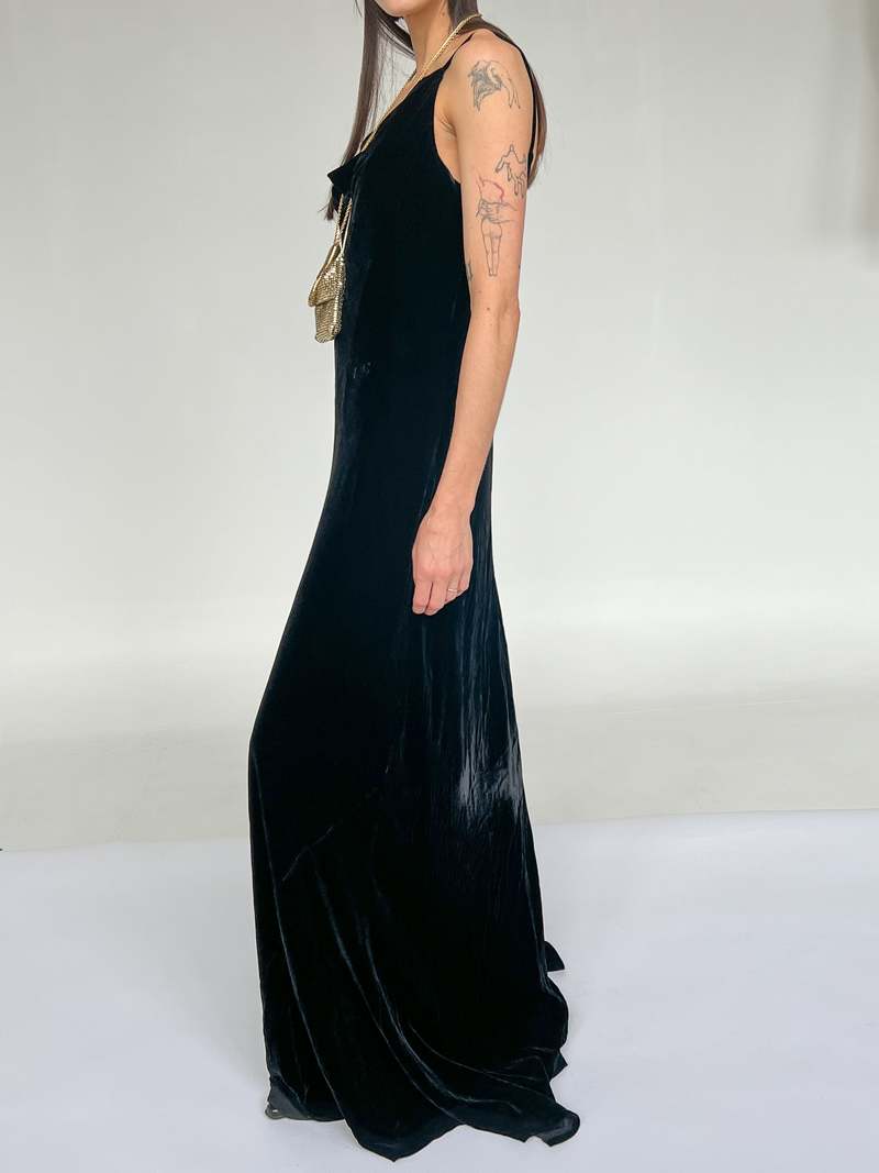 Evening Gown Ralph Lauren Long Velvet Dress Lauren Ralph Lauren