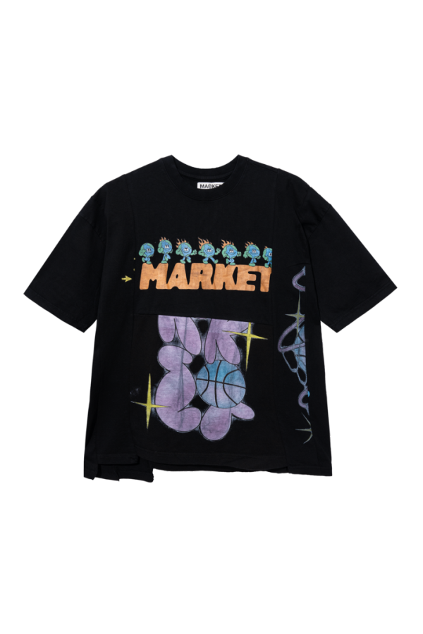 RW MARKET REWORKED 6 PANEL TSHIRT