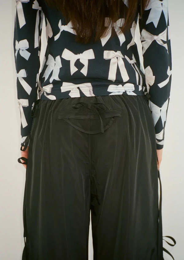 Sandy Liang Cam Pants - Black | Garmentory