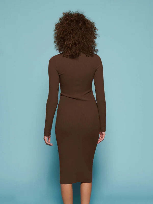 white christmas dresses Point 2fer Turtleneck Dress main image 1