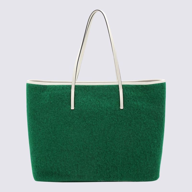 【関税&送料込み】Marni Janus Small Bag Marni GREEN FELTR JANUS SMALL TOTE BAG - Green | Garmentory