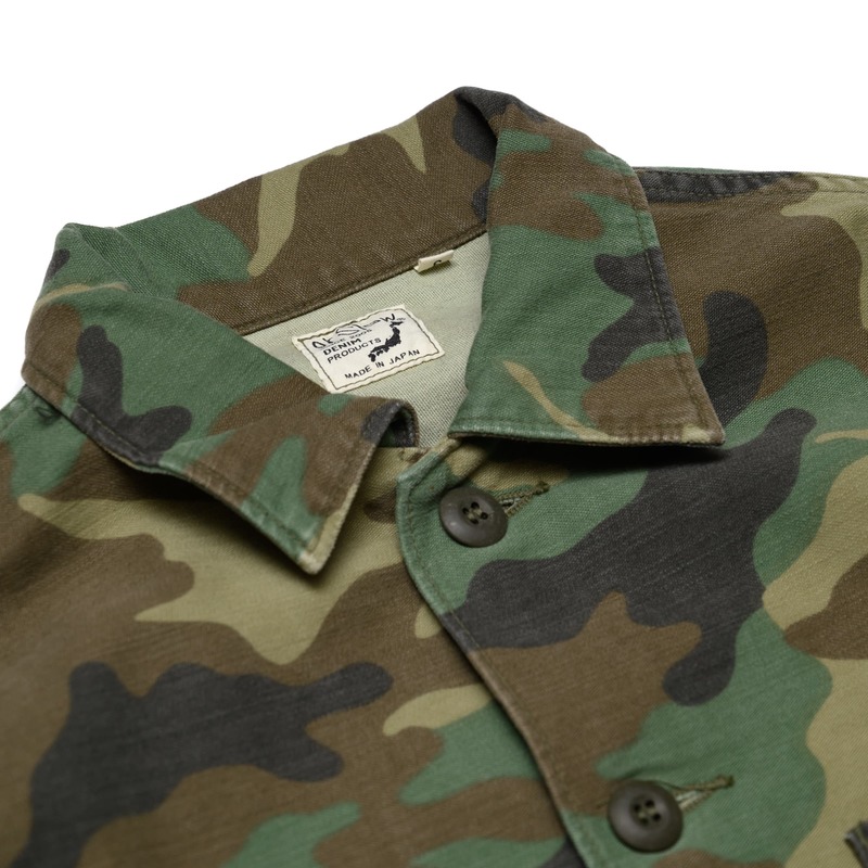Orslow U.S.ARMY TROPICAL JACKET JUNGLE FATIGUE Made In Japan