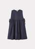 Kids Caramel COLIMA GIRL DRESS - DARK NAVY - Thumbnail 1