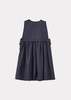 Kids Caramel COLIMA GIRL DRESS - DARK NAVY - Thumbnail 2
