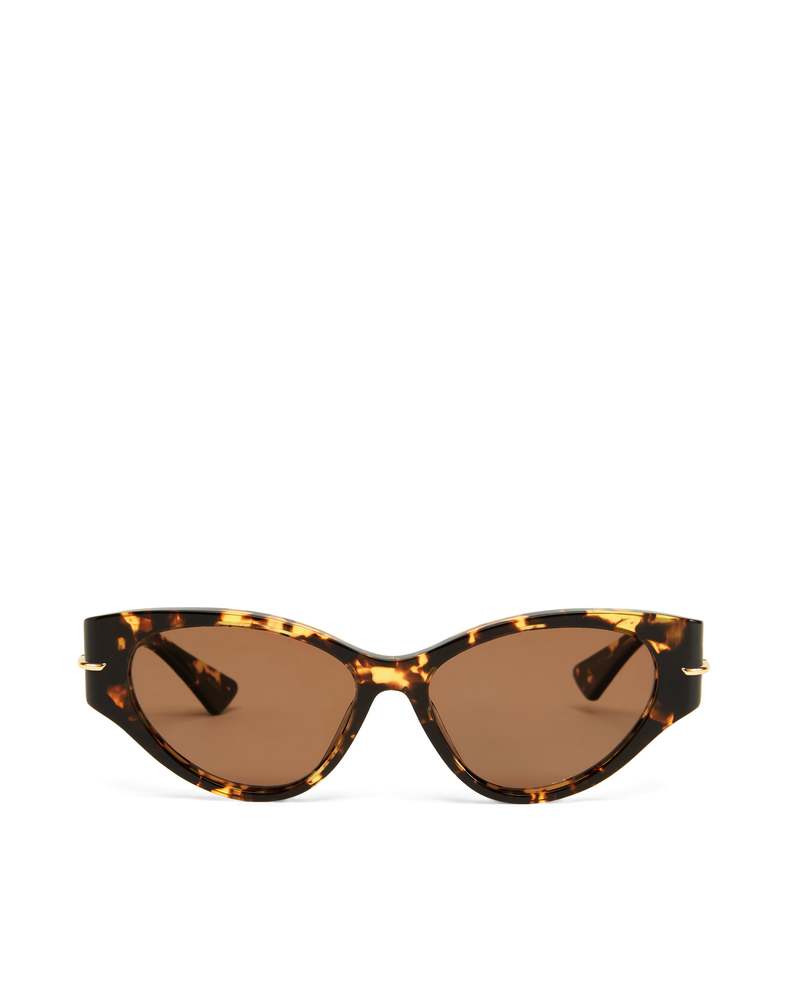 Banbe Eyewear The Hadid Sunglasses - Amber Tort/Caramel