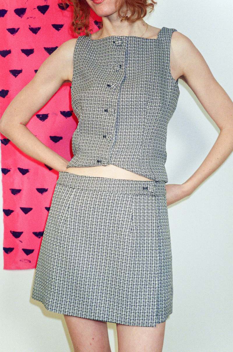 Ciao Lucia Luz Skirt - Tweed