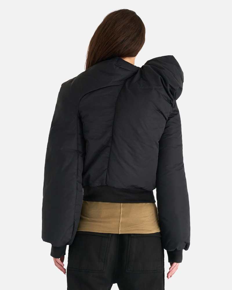 Rick Owens Doll Bomber - Black | Garmentory Rick Owens Doll Bomber - Black | Garmentory