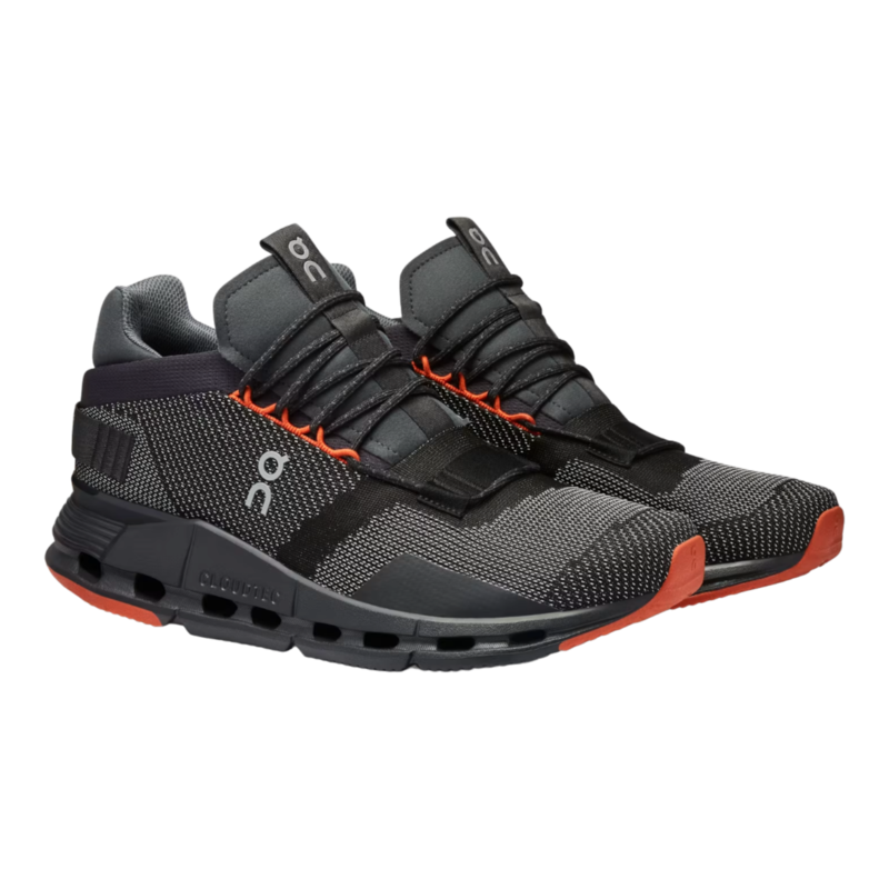 ON Running Cloudnova Sneakers - Black/Flame | Garmentory display picture 2