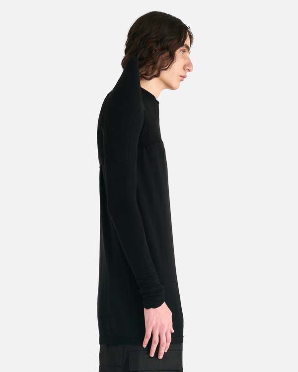Rick Owens Strobe Bolero T-Shirt - Black | Garmentory