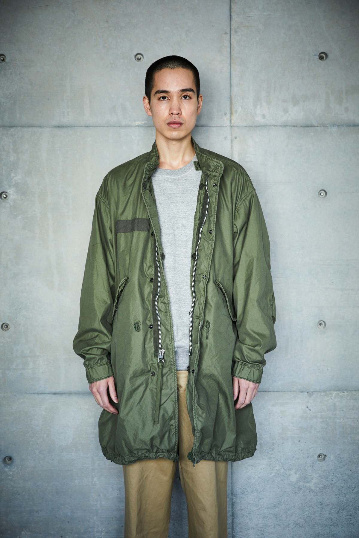 Orslow M-65 Fish Tail Coat - Army Green | Garmentory