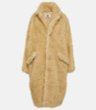 Maison Margiela Faux Fur Oversized Coat - Beige - Thumbnail 3