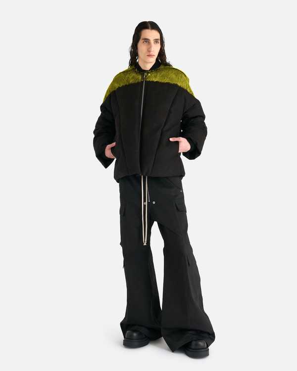 Rick Owens Flight Jacket - Acid Melange/Black | Garmentory