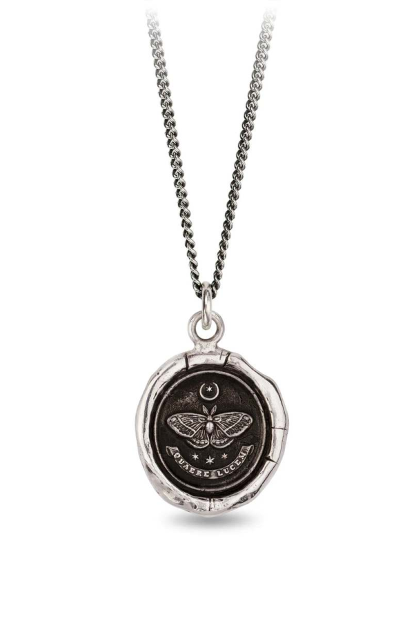 Pyrrha Seek The Light Talisman Necklace - Silver