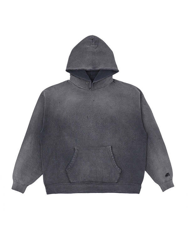 Visvim Jumbo SB Hoodie P.O. Crash - Black | Garmentory