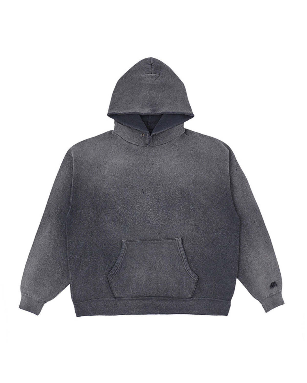 Visvim Jumbo SB Hoodie P.O. Crash - Black | Garmentory