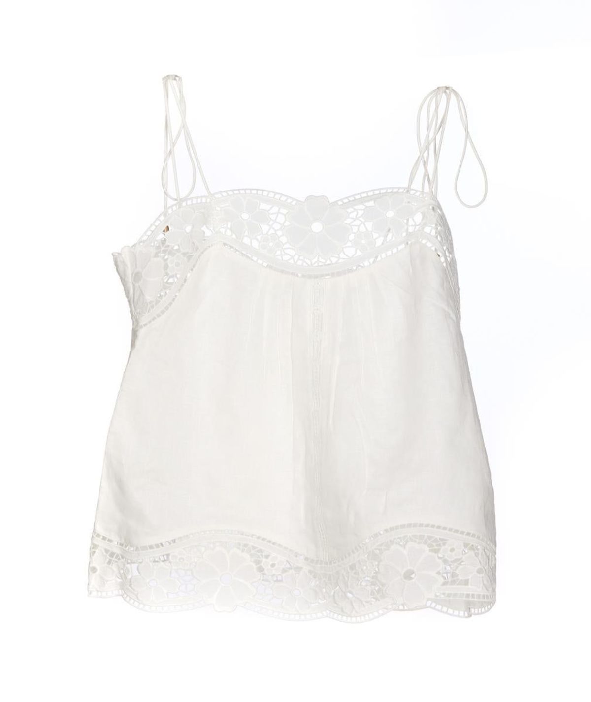 Zimmermann Top White Garmentory