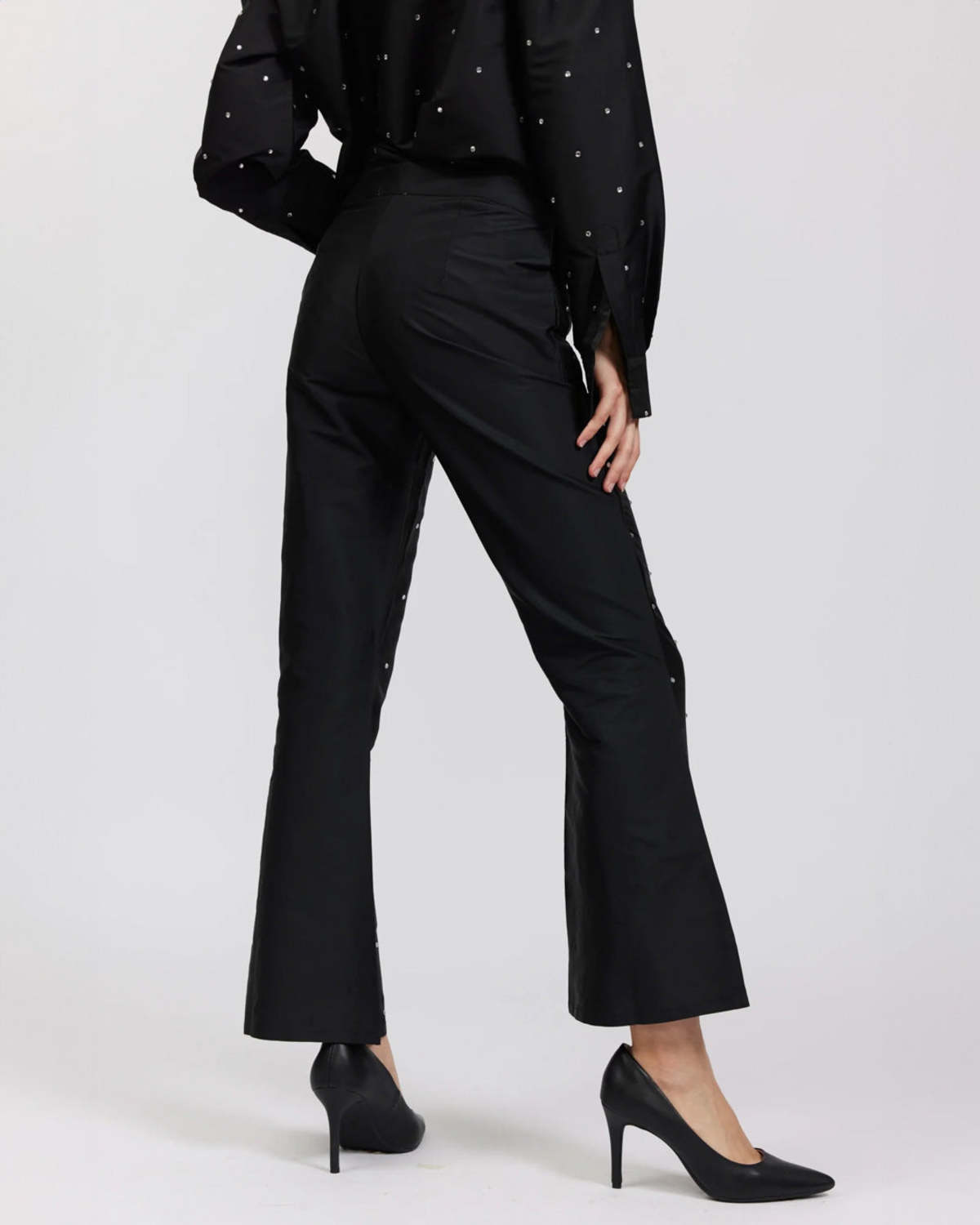 BATSHEVA Lawyer Pant - Black Rhinestone - Image 3 of 5