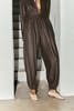 Datura Mocha Boiled Wool Kendo Pants - Thumbnail 2