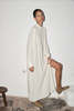 Datura Silk Babel Caftan - Nata - Thumbnail 1