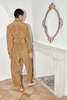 Datura Silk Ren Jumpsuit - Tan - Thumbnail 3